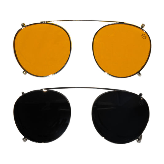 Foxmans Lennon Blue-light and Solar Clip-ons (2 pcs) unit