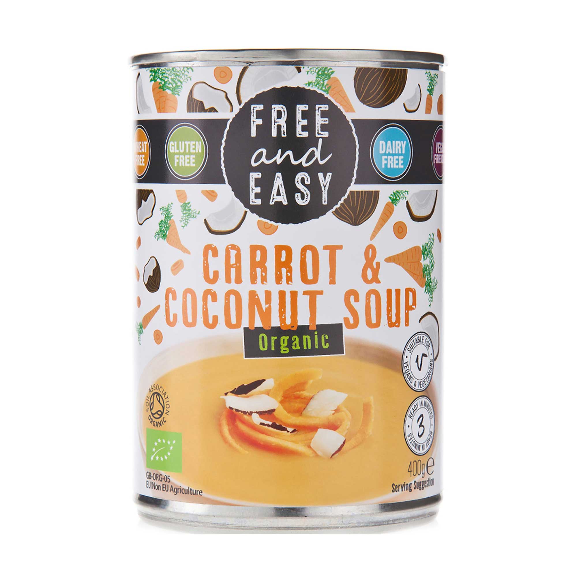 thumbnail image 2 of Pacific Foods Organic Plant Based Low Fat Cumin Carrot Oat Milk Soup (32 Oz) 2 of 11