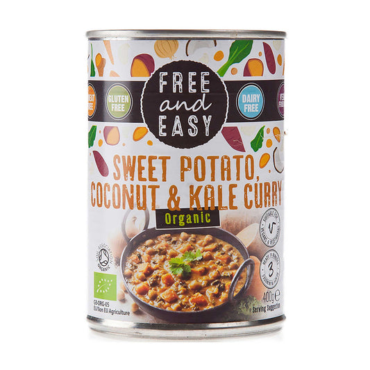 Free & Easy Sweet Potato Coconut & Kale Curry 400g
