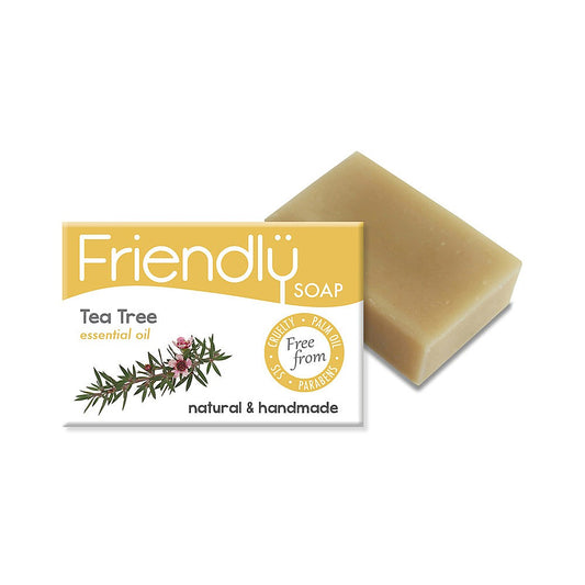 Friendly Soap Natural Tea Tree & Turmeric Soap 95g
