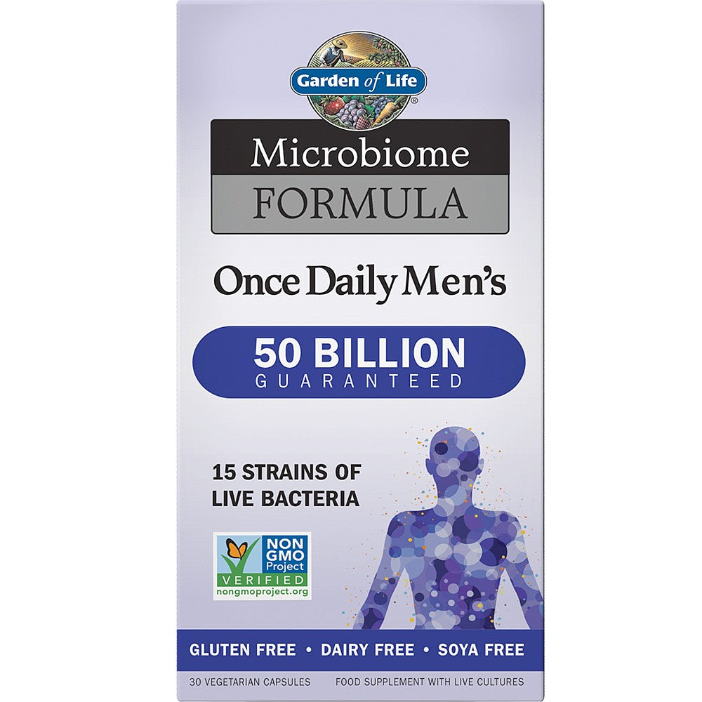 Garden of Life Microbiome Formula Once Daily Men's 30 caps