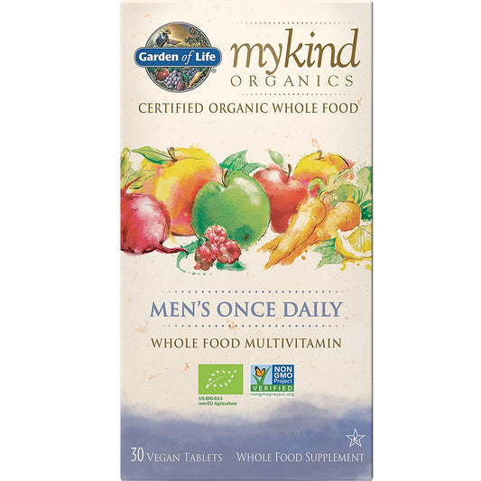 Garden of Life mykind Organics Men's Once Daily 30 caps