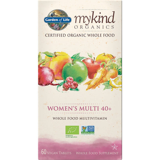 Garden of Life mykind Organics Women's 40+ Multi 60 caps