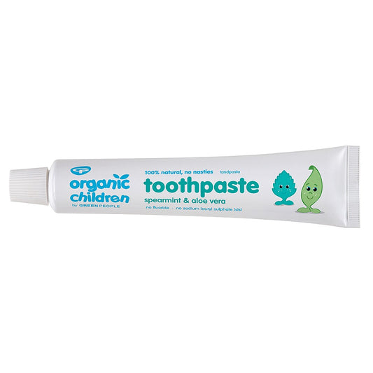 Green People Children Spearmint &amp; Aloe Vera Toothpaste 50ml