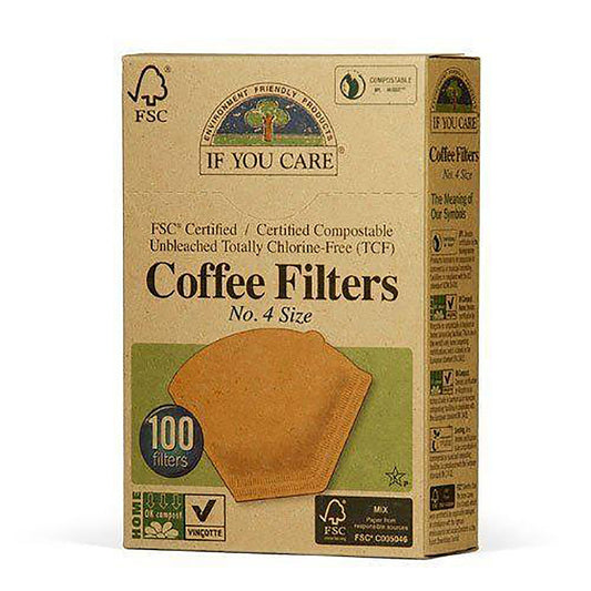 If You Care Coffee Filter No.4 Large 100 each