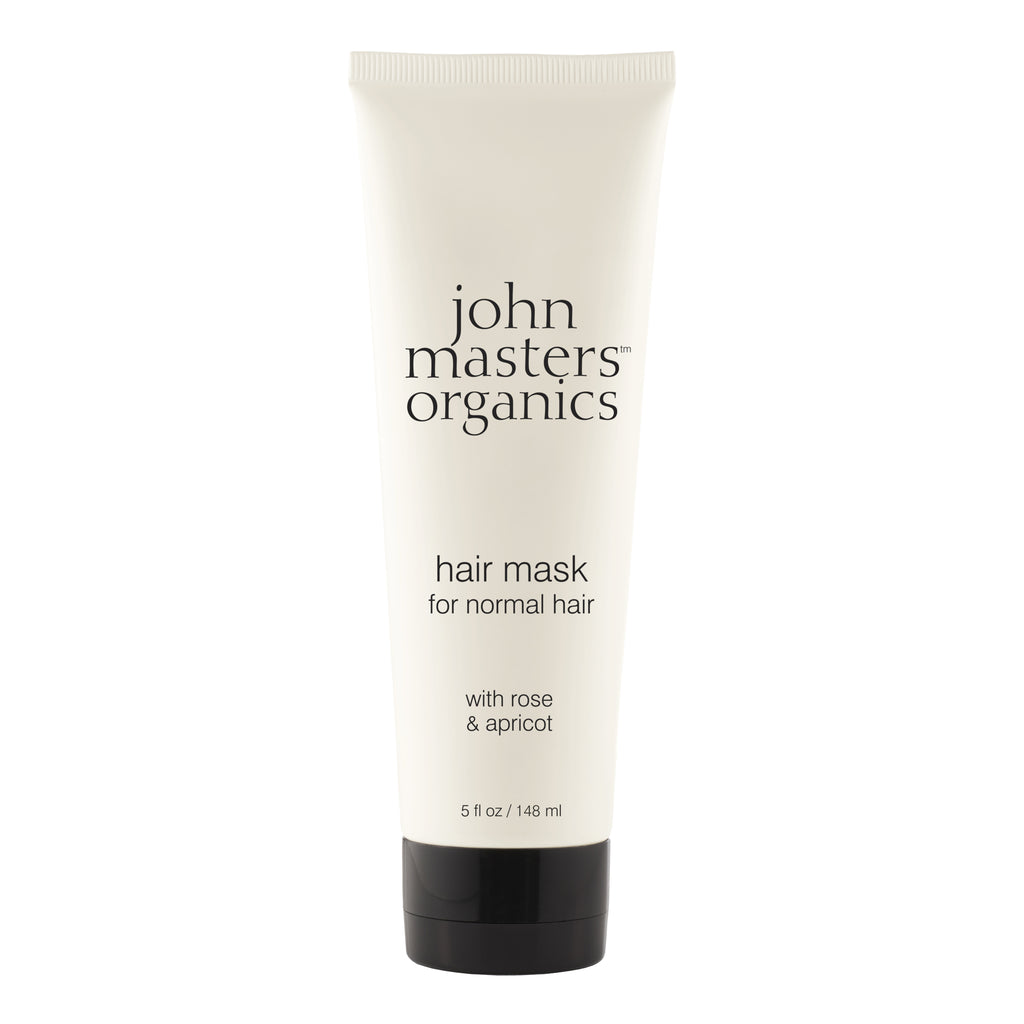 John Masters Organics Hair Mask for Normal Hair with Rose &amp; Apricot 148ml