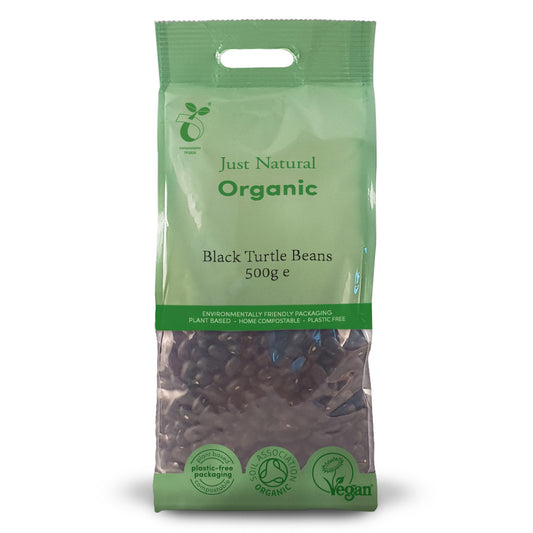 Just Natural Black Turtle Beans 500g
