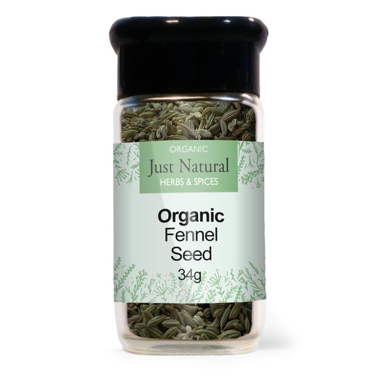 Just Natural Fennel Seed (jar) 34g
