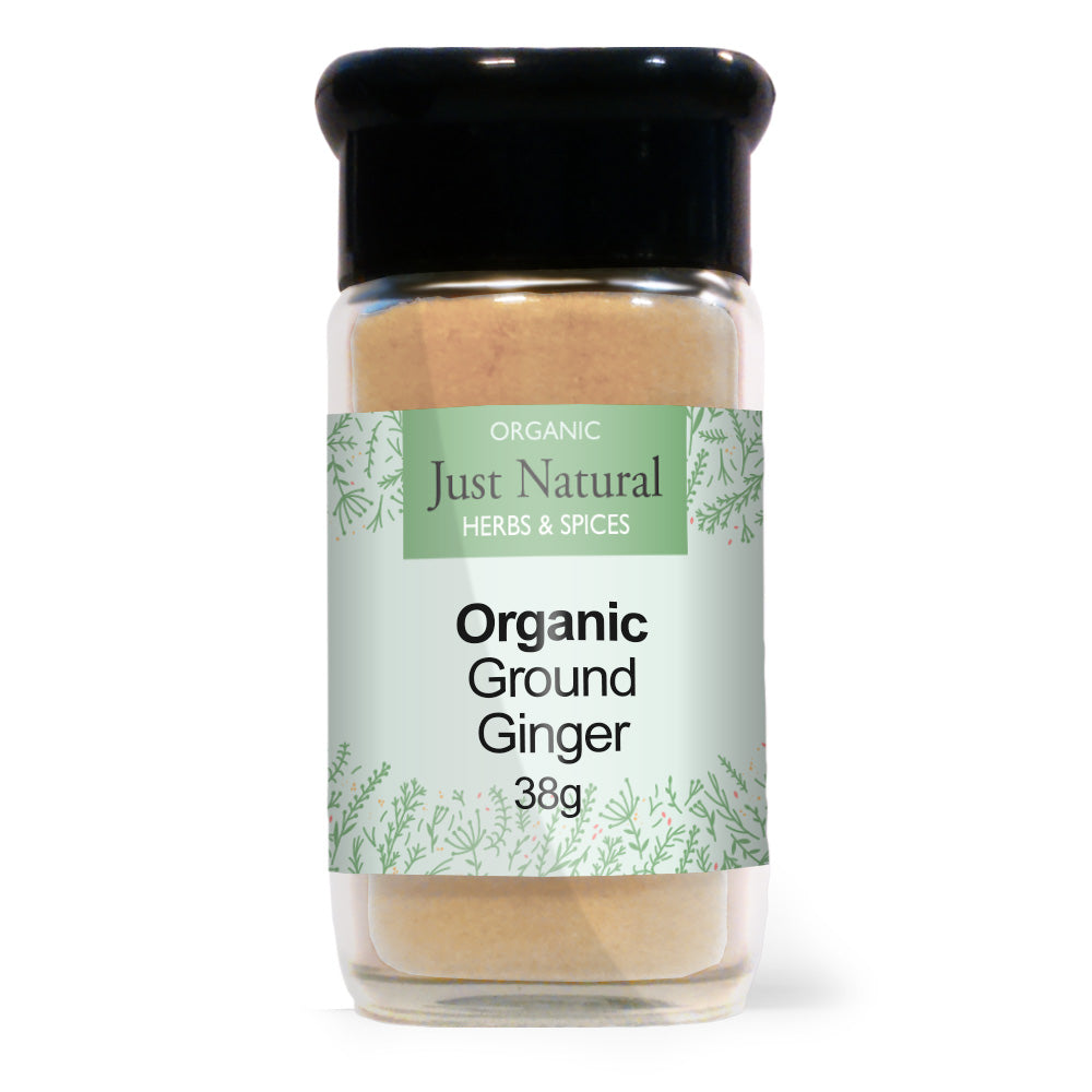 Just Natural Ginger Ground (jar) 38g
