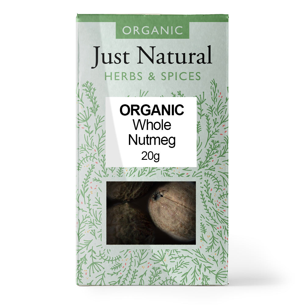 Just Natural Whole Nutmeg 20g