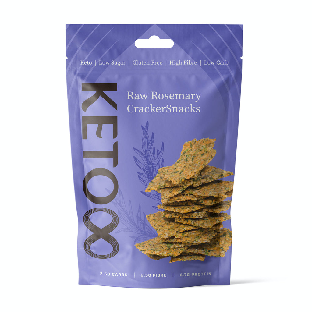 Keto8 Rosemary Cracker Snacks 35g