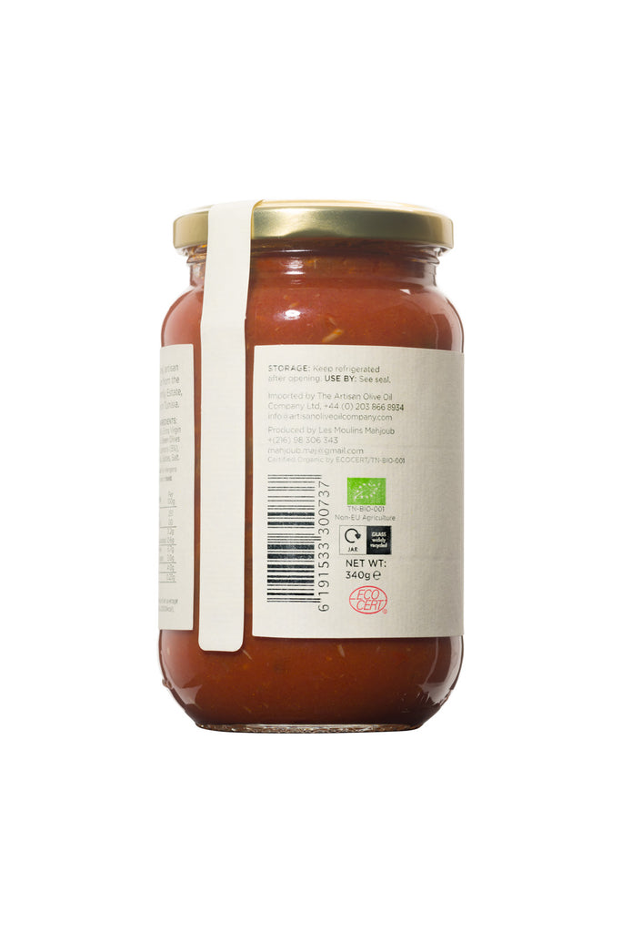 Les Moulins Mahjoub Pasta Sauce With Green Olives, Lemons and Capers 340g