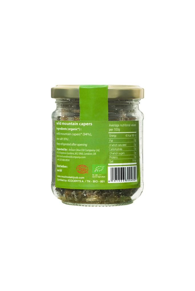 Les Moulins Mahjoub Wild Mountain Capers 100g