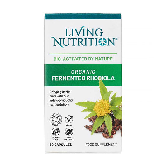 Living Nutrition Fermented Rhodiola 60 Caps