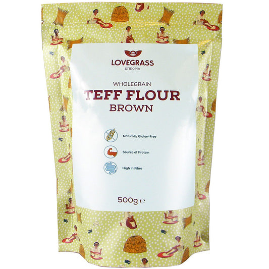 Lovegrass Brown Teff Flour 500g