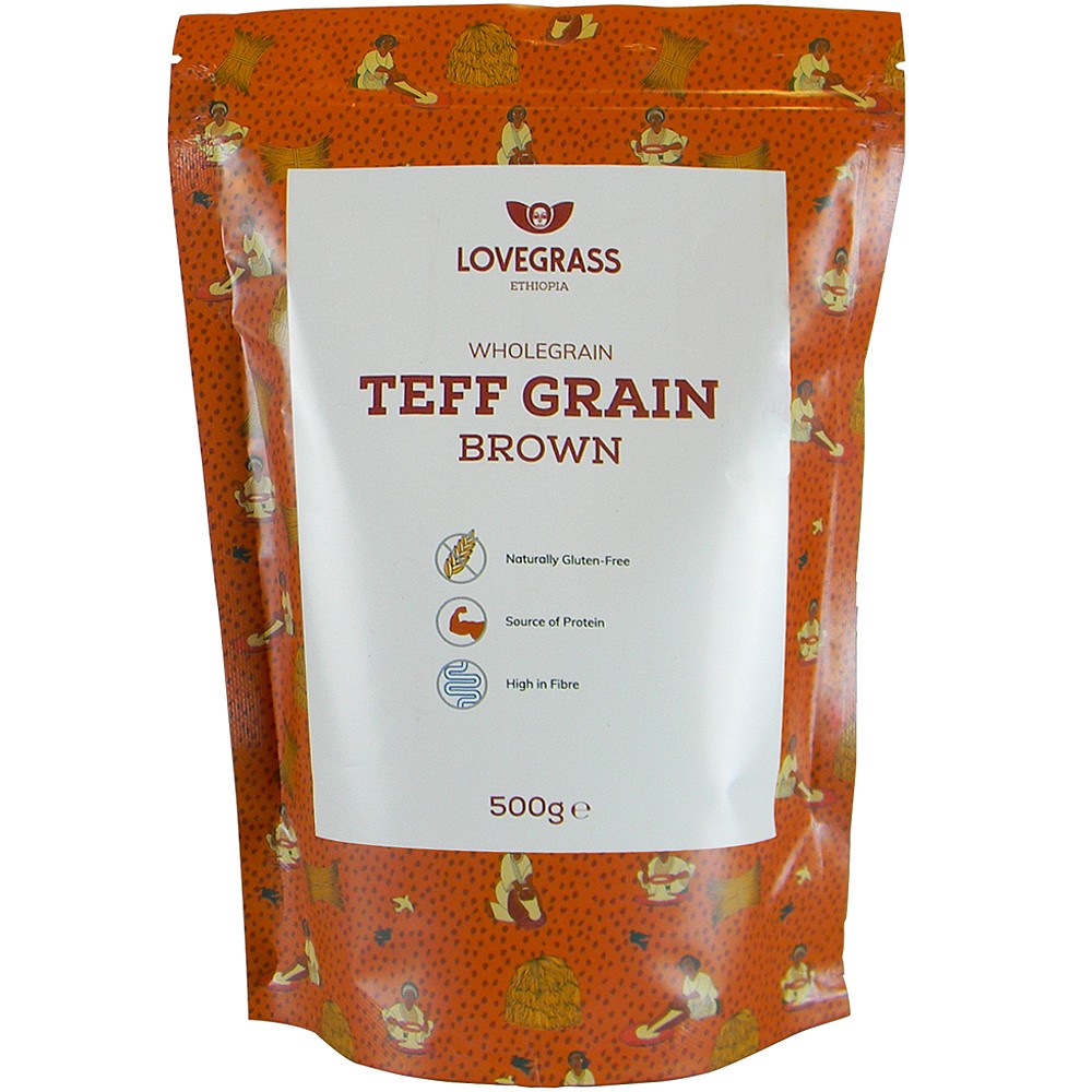 Lovegrass Brown Teff Grain 500g
