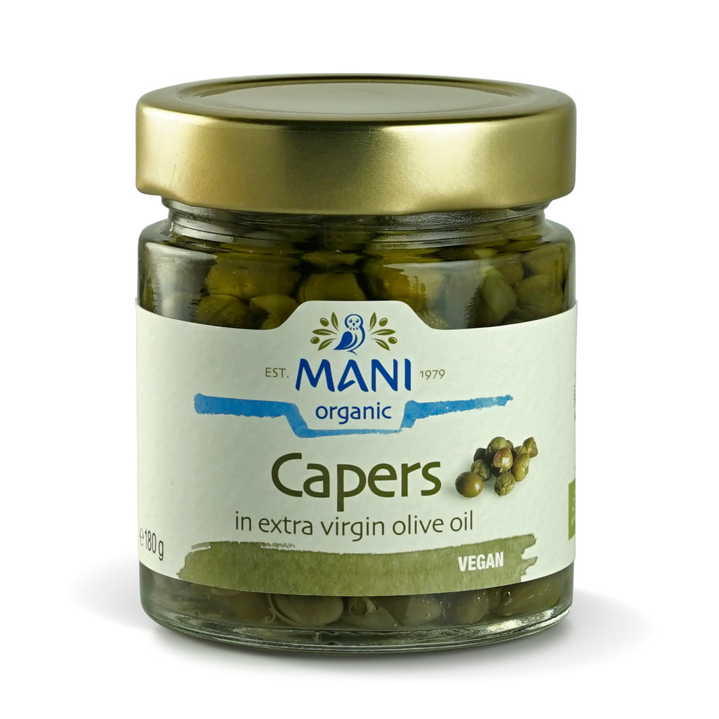 Mani Capers in Extra Virgin Olive Oil 180g
