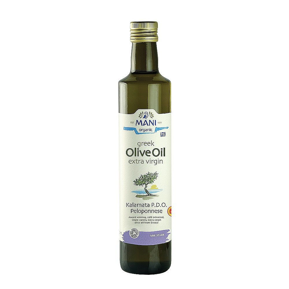 Mani Kalamata PDO Extra Virgin Olive Oil 500ml