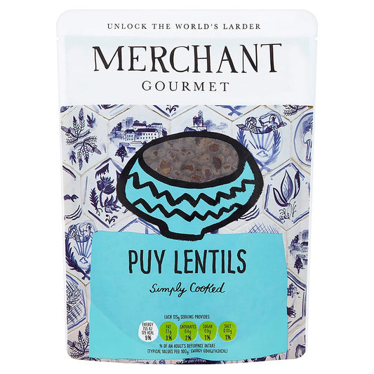 Merchant Gourmet Ready To Eat Puy Lentils 250g