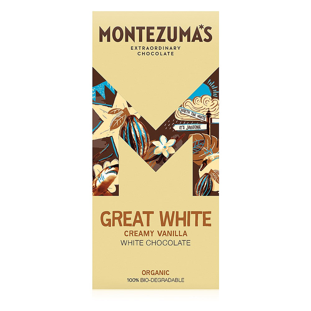 Montezuma's Great White Bar 90g