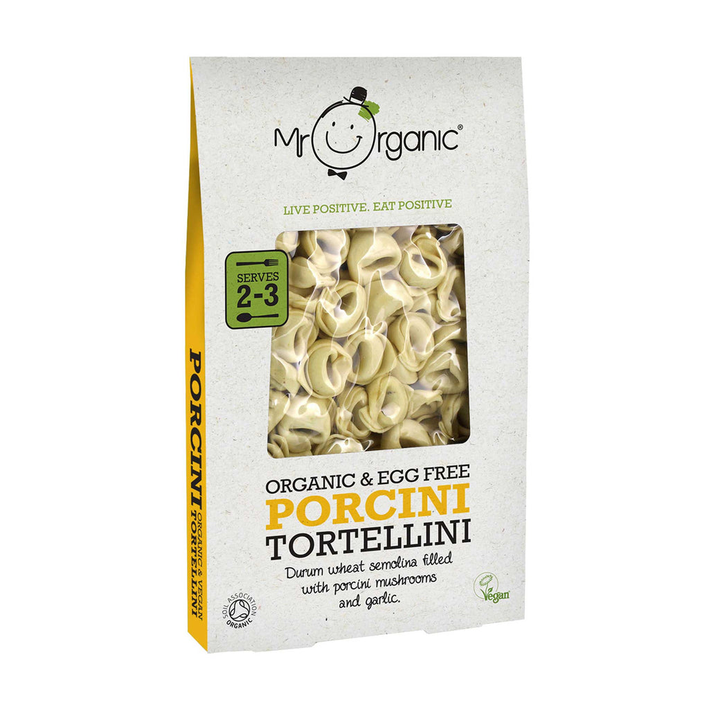 Mr Organic Egg Free Tortellini with Porcini Mushrooms 250g