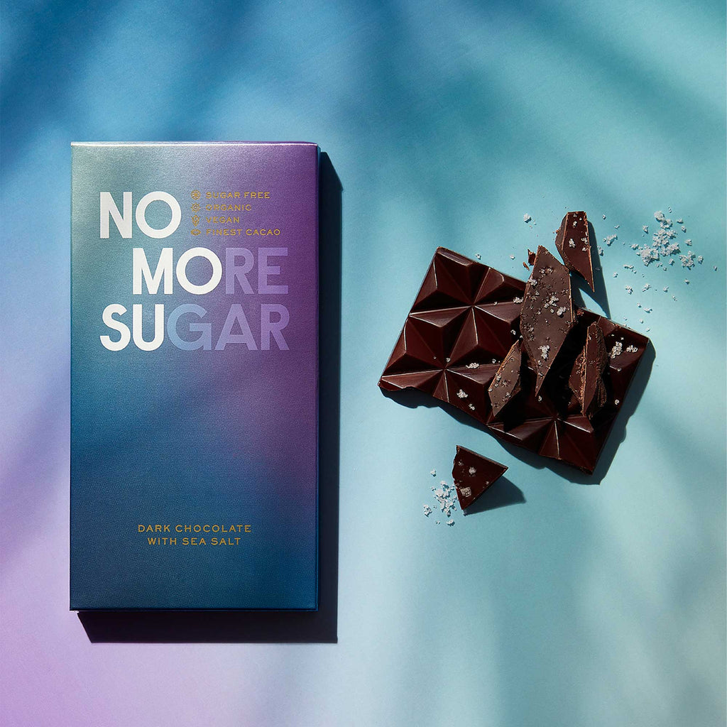 NOMOSU Dark Chocolate Bar with Sea Salt 85g