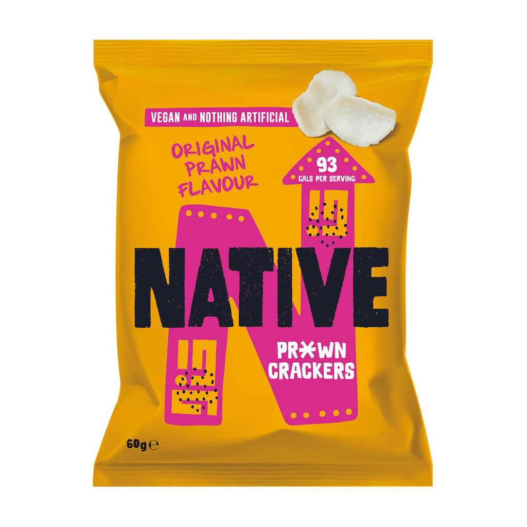 Native Snacks Prawn Crackers - Original 60g