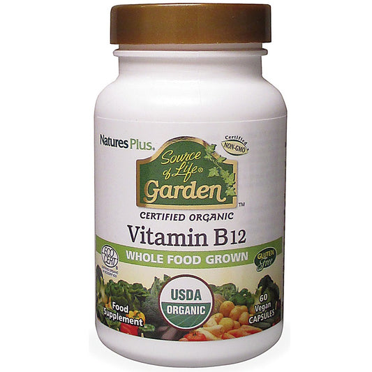 Nature's Plus Source of Life Garden Vitamin B12 60 caps
