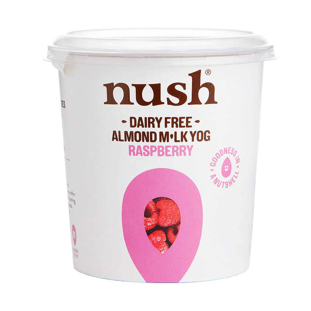 Nush Almond Yoghurt - Raspberry 350g