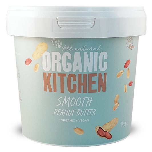 Organic Kitchen Peanut Butter Smooth 1kg