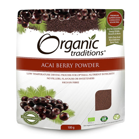 Organic Traditions Acai Berry Powder 100g