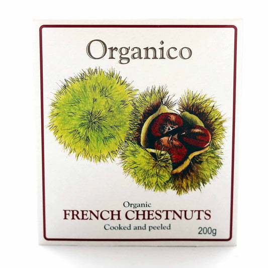Organico French Peeled Chestnuts 200g