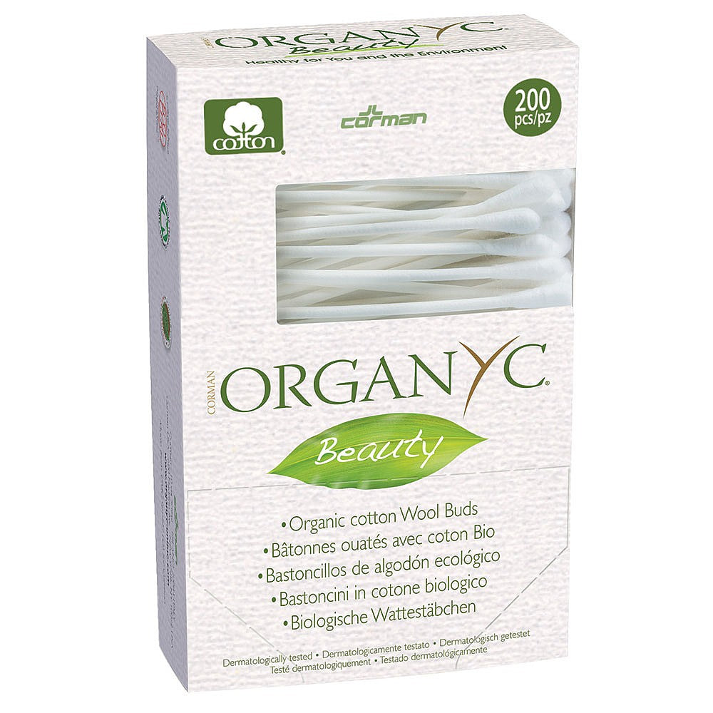 Organyc Cotton Buds 100% cotton 200pc