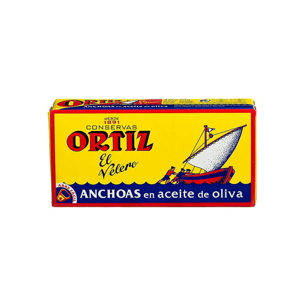 Ortiz Anchovy Fillets in Olive Oil 47.5g