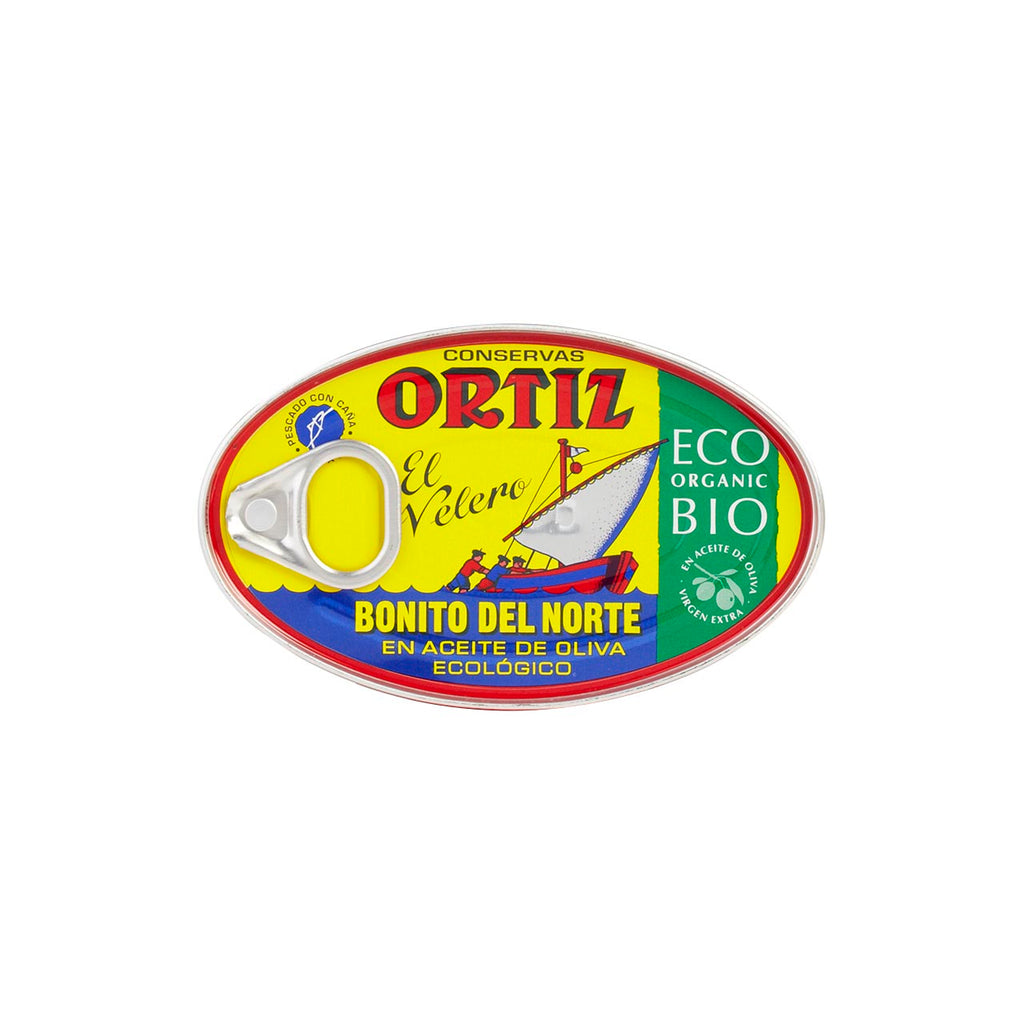 Ortiz Bonito Tuna Fillets in Organic Olive Oil 112g