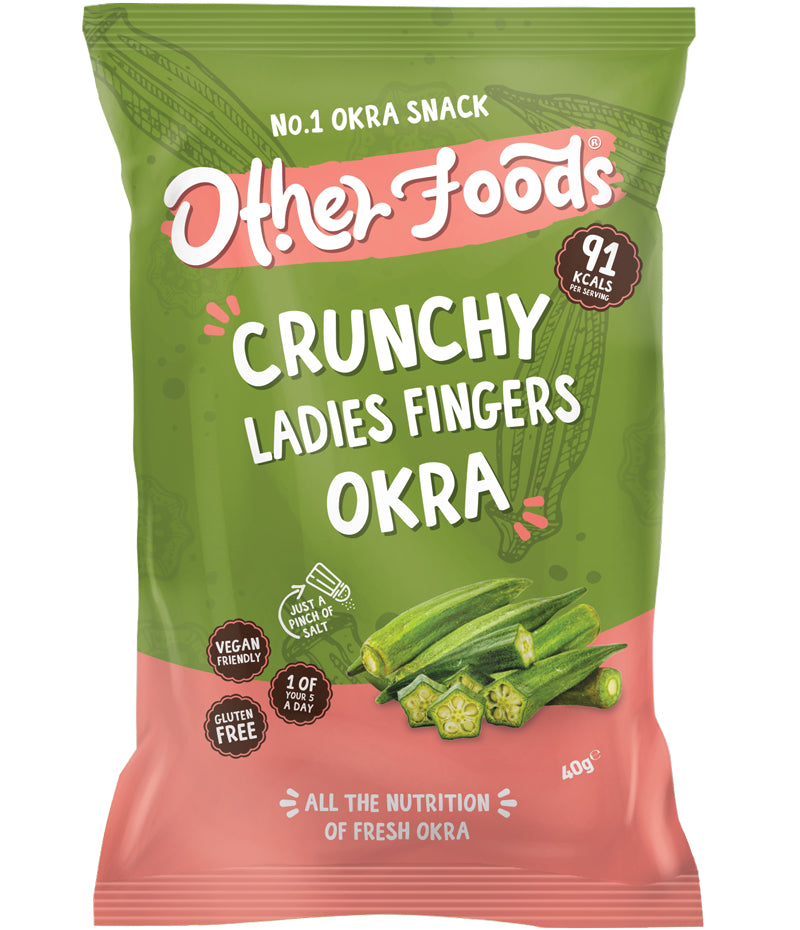 Other Foods Crunchy Ladies Fingers Okra Chips 40g