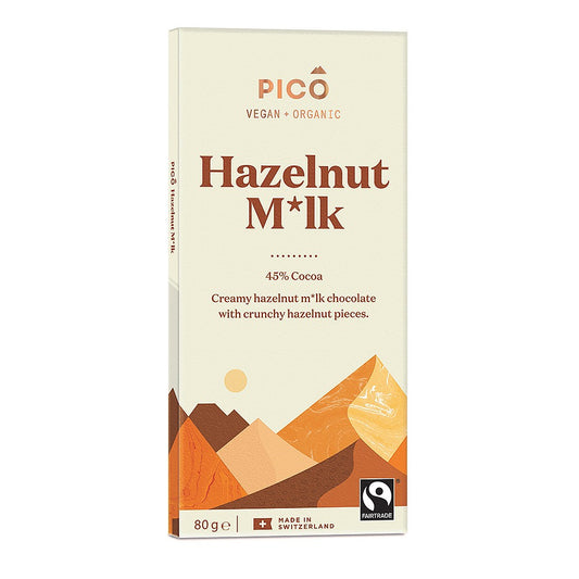 Pico Hazelnut M*lk Chocolate 80g