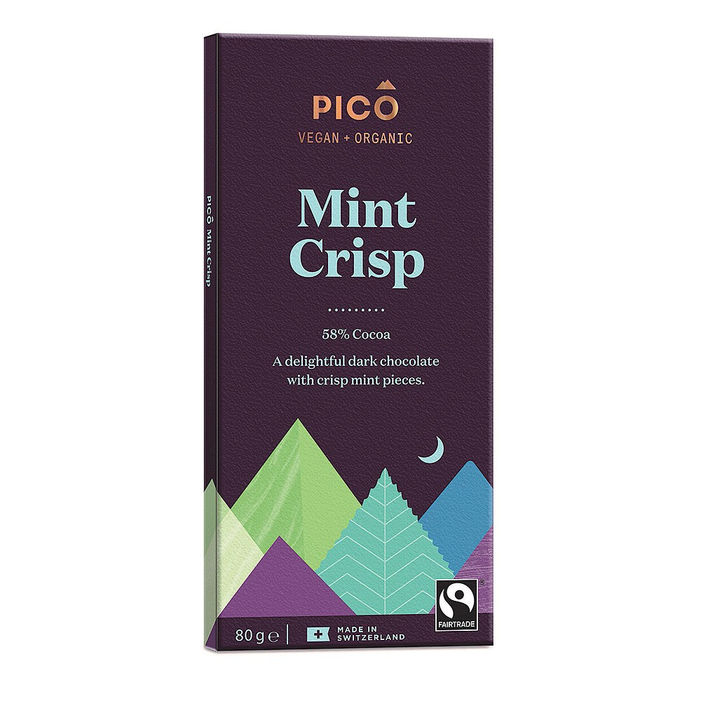 Pico Mint Crisp Chocolate 80g