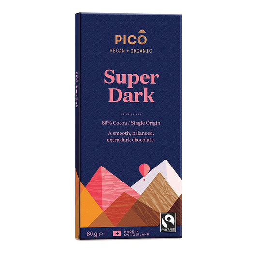 Pico Super Dark Chocolate 80g