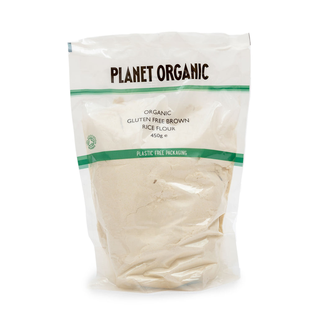 Planet Organic Brown Rice Flour 450g