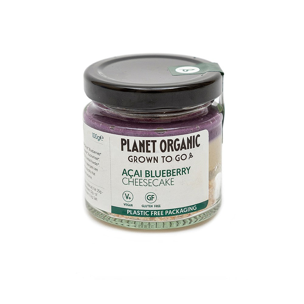 Planet Organic Grown to Go Acai Blueberry Cheesecake 100g