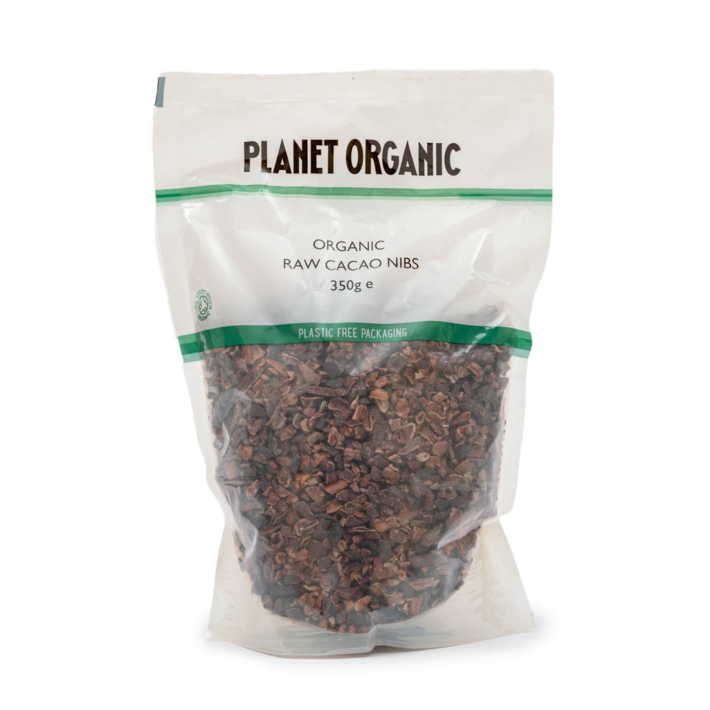Planet Organic Raw Cacao Nibs 350g