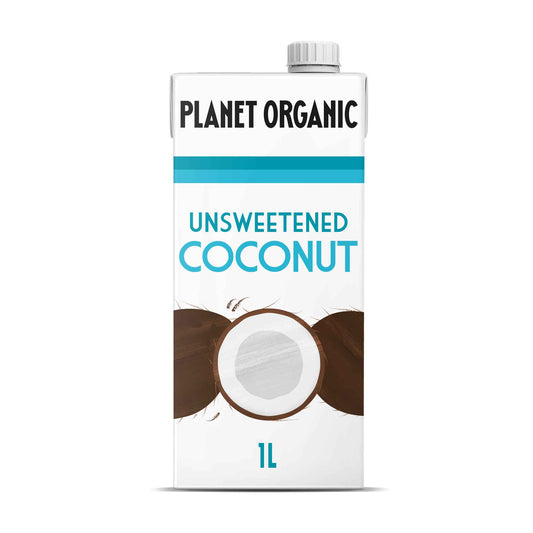 Planet Organic Unsweetened 8% Coconut Drink 1L