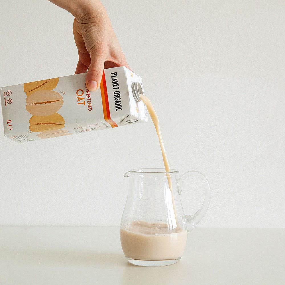 Planet Organic Unsweetened Gluten-Free 14% Oat Drink 1L