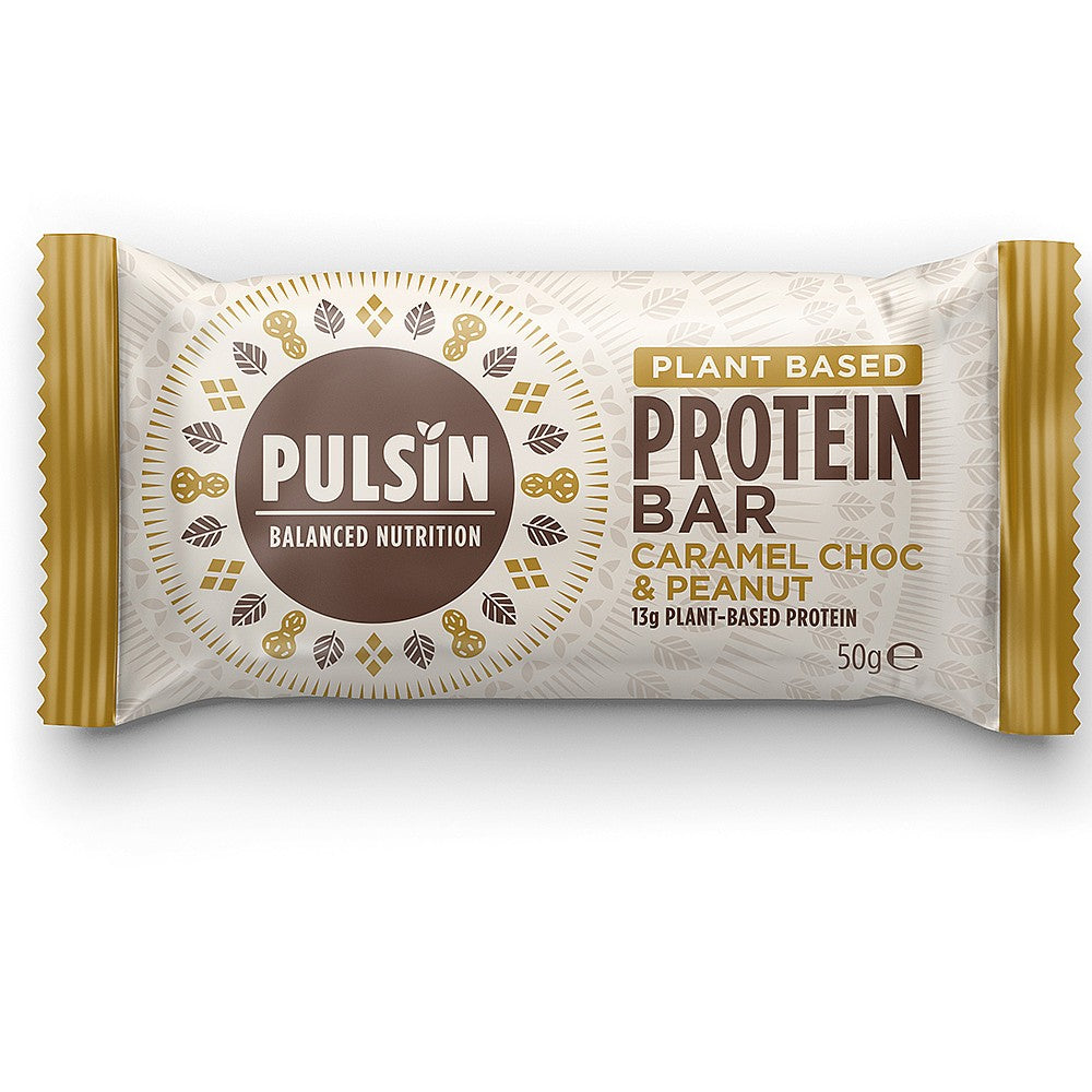 Pulsin Caramel Chocolate & Peanut Protein Booster 50g