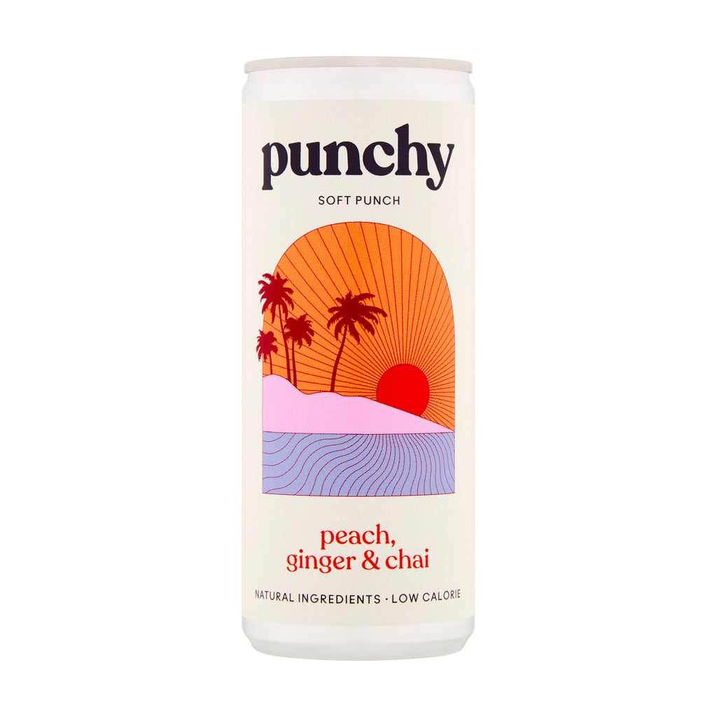 Punchy Drinks Peach, Ginger & Chai Spice 250ml
