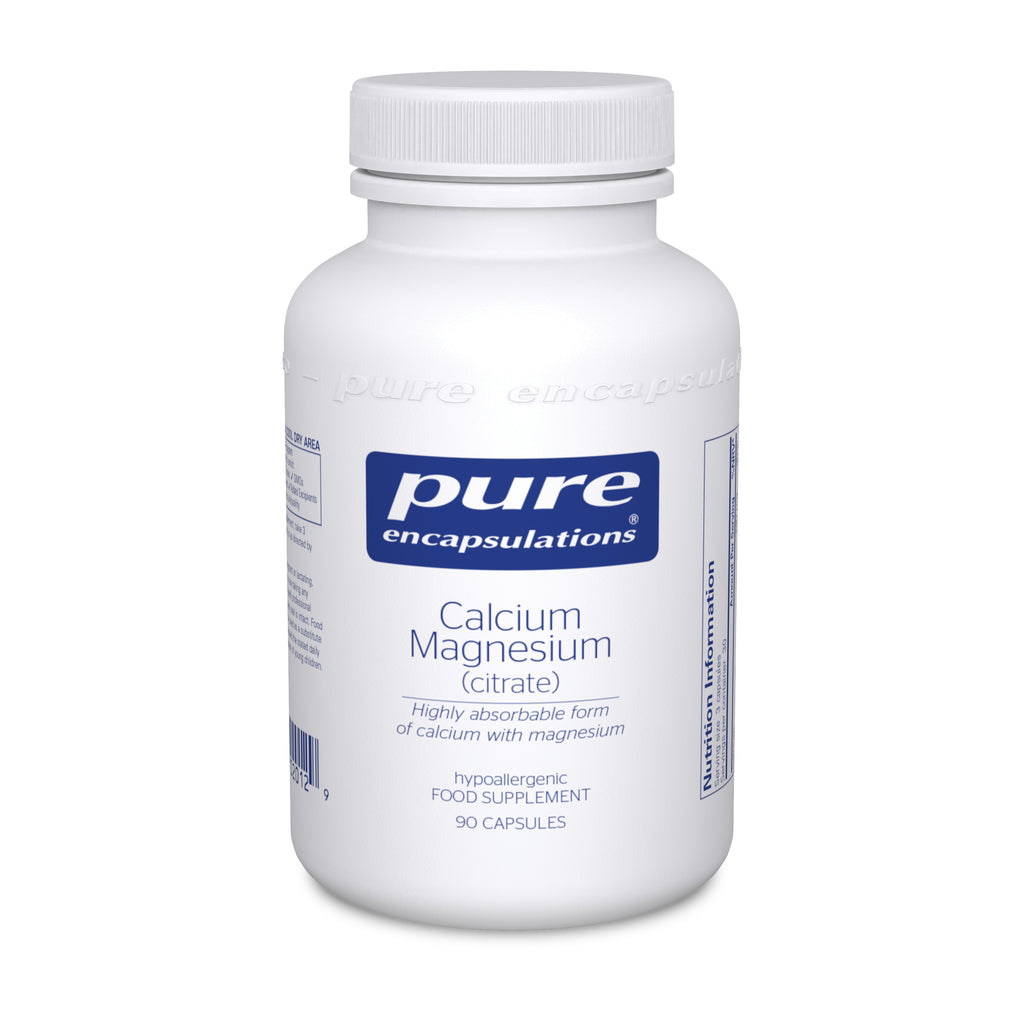 Pure Encapsulations Calcium Magnesium (citrate) 90 caps