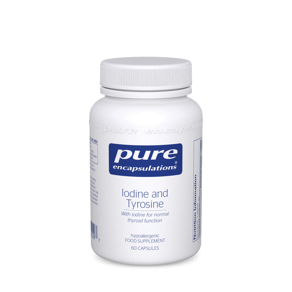 Pure Encapsulations Iodine & Tyrosine 60 caps