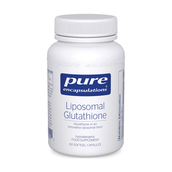 Pure Encapsulations Liposomal Glutathione 60 softgels | Planet Organic