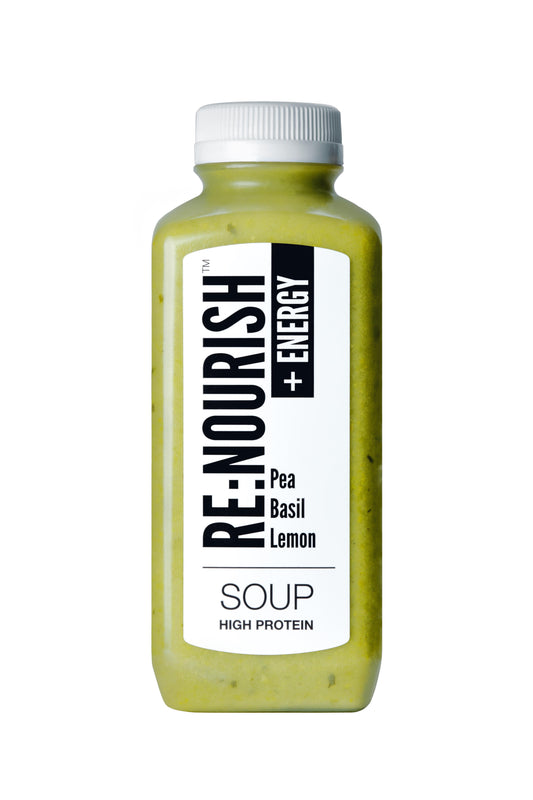 Re:Nourish Energy Soup: Pea, Basil, Lemon 500g